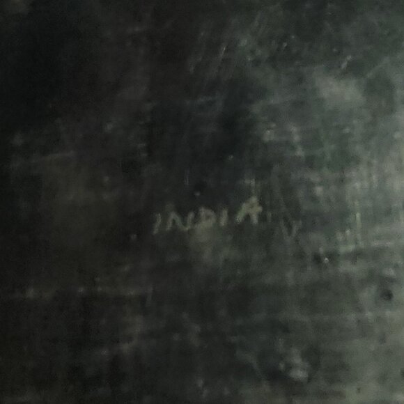 Made In India Design Brass Jewelry Box with 3 Compartments Box - Picture 2 of 9